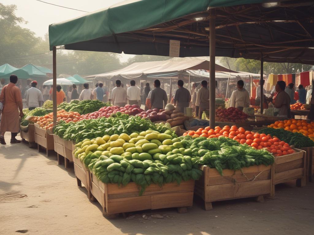 Dhanmondi Farmers' Market, fresh produce, local artisans, community event