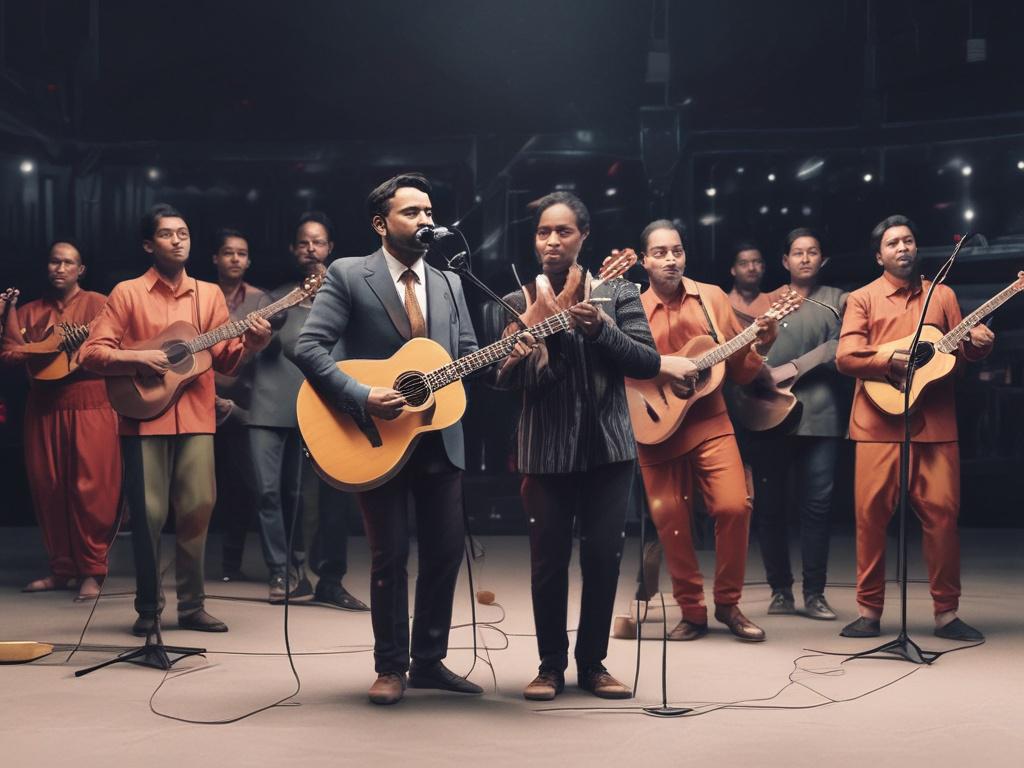 Dhanmondi music night, live performances, cultural celebration